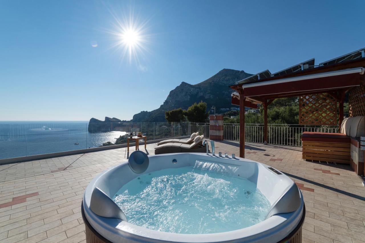 Main Roof Terrace Apartment Nerano Bagian luar foto